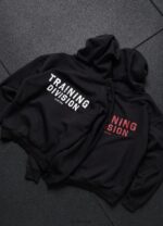 Gym King Training Division Hood Black/Red Men Clothing J2PFB186 - Image 9