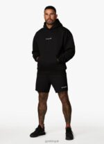 Gym King Training Division Hood Black/White Men Clothing J2PFB183 - Image 9