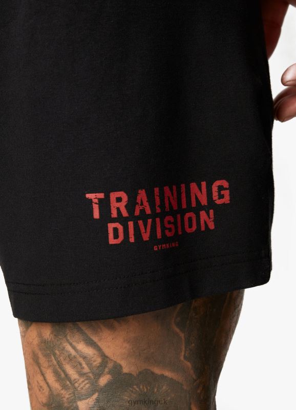 Gym King Training Division Short Black/Red Men Clothing J2PFB124 - Image 11