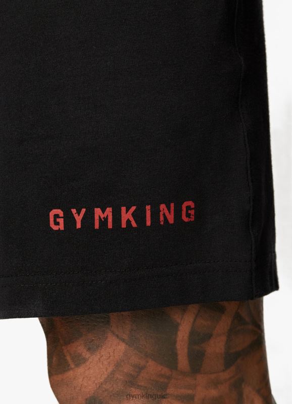 Gym King Training Division Short Black/Red Men Clothing J2PFB124 - Image 12