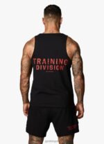 Gym King Training Division Short Black/Red Men Clothing J2PFB124 - Image 13