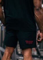 Gym King Training Division Short Black/Red Men Clothing J2PFB124 - Image 8