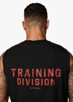 Gym King Training Division Tank Black/Red Men Clothing J2PFB184 - Image 10