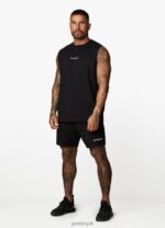 Gym King Training Division Tank Black/White Men Clothing J2PFB181 - Image 11