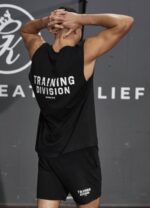 Gym King Training Division Tank Black/White Men Clothing J2PFB181 - Image 15