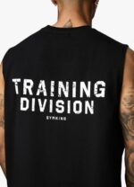 Gym King Training Division Tank Black/White Men Clothing J2PFB181 - Image 4