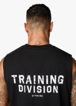 Gym King Training Division Tank Black/White Men Clothing J2PFB181 - Image 6