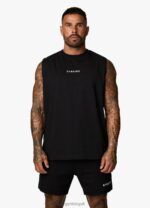 Gym King Training Division Tank Black/White Men Clothing J2PFB181 - Image 9