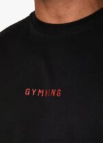 Gym King Training Division Tee Black/Red Men Clothing J2PFB52 - Image 6