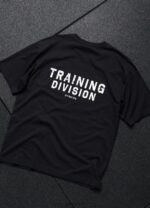 Gym King Training Division Tee Black/White Men Clothing J2PFB53 - Image 6