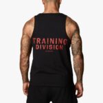Gym King Training Division Vest Black/Red Men Clothing J2PFB185