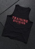 Gym King Training Division Vest Black/Red Men Clothing J2PFB185 - Image 6