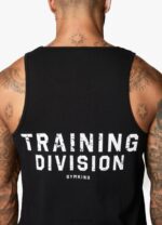 Gym King Training Division Vest Black/White Men Clothing J2PFB182 - Image 3