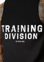 Gym King Training Division Vest Black/White Men Clothing J2PFB182 - Image 7
