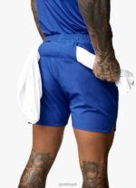 Gym King Uprising Short Electric Blue Men Clothing J2PFB150 - Image 3