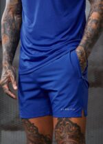 Gym King Uprising Short Electric Blue Men Clothing J2PFB150 - Image 6