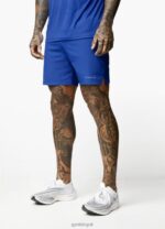 Gym King Uprising Short Electric Blue Men Clothing J2PFB150 - Image 8