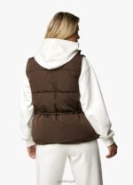 Gym King Utility Gilet Chocolate Women Clothing J2PFB637 - Image 2
