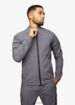 Gym King Utility Woven Bomber Graphite Men Clothing J2PFB265 - Image 8