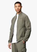 Gym King Utility Woven Bomber Olive Men Clothing J2PFB260 - Image 8