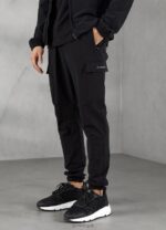 Gym King Utility Woven Cargo Pant Black Men Clothing J2PFB281 - Image 2