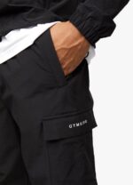 Gym King Utility Woven Cargo Pant Black Men Clothing J2PFB281 - Image 11