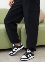 Gym King Utility Woven Cargo Pant Black Women Clothing J2PFB593 - Image 9