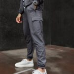 Gym King Utility Woven Cargo Pant Graphite Men Clothing J2PFB290