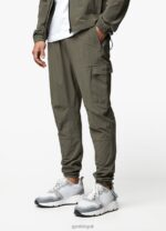 Gym King Utility Woven Cargo Pant Olive Men Clothing J2PFB280 - Image 10