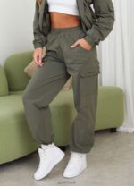 Gym King Utility Woven Cargo Pant Olive Women Clothing J2PFB592