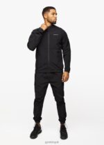 Gym King Utility Woven Hood Black Men Clothing J2PFB263 - Image 5