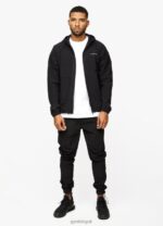 Gym King Utility Woven Hood Black Men Clothing J2PFB263 - Image 9