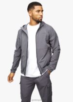 Gym King Utility Woven Hood Graphite Men Clothing J2PFB264 - Image 2