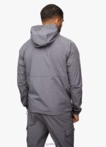 Gym King Utility Woven Hood Graphite Men Clothing J2PFB264 - Image 3