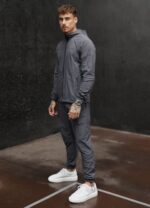 Gym King Utility Woven Hood Graphite Men Clothing J2PFB264 - Image 6