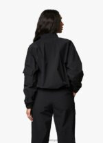 Gym King Utility Woven Jacket Black Women Clothing J2PFB636 - Image 7