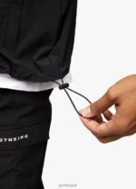 Gym King Utility Woven Tracksuit Black Men Clothing J2PFB249 - Image 14