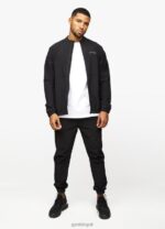 Gym King Utility Woven Tracksuit Black Men Clothing J2PFB249 - Image 5