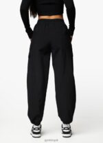 Gym King Utility Woven Tracksuit Black Women Clothing J2PFB566 - Image 18