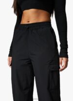 Gym King Utility Woven Tracksuit Black Women Clothing J2PFB566 - Image 5