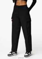 Gym King Utility Woven Tracksuit Black Women Clothing J2PFB566 - Image 9