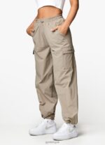 Gym King Utility Woven Tracksuit Mocha Women Clothing J2PFB567 - Image 11