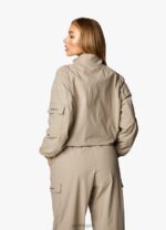 Gym King Utility Woven Tracksuit Mocha Women Clothing J2PFB567 - Image 10