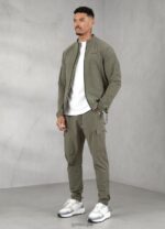 Gym King Utility Woven Tracksuit Olive Men Clothing J2PFB248 - Image 2