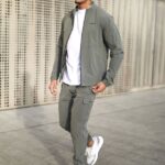 Gym King Utility Woven Tracksuit Olive Men Clothing J2PFB248