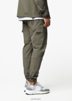 Gym King Utility Woven Tracksuit Olive Men Clothing J2PFB248 - Image 5