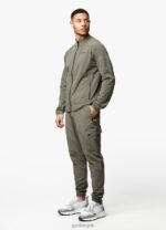 Gym King Utility Woven Tracksuit Olive Men Clothing J2PFB248 - Image 6