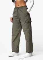 Gym King Utility Woven Tracksuit Olive Women Clothing J2PFB565 - Image 14