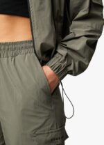 Gym King Utility Woven Tracksuit Olive Women Clothing J2PFB565 - Image 5