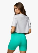 Gym King Varsity Cycle Short Jade Green Women Clothing J2PFB386 - Image 6
